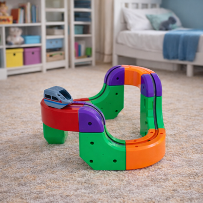 Logiplay STEM Fejlesztő Vonatpálya