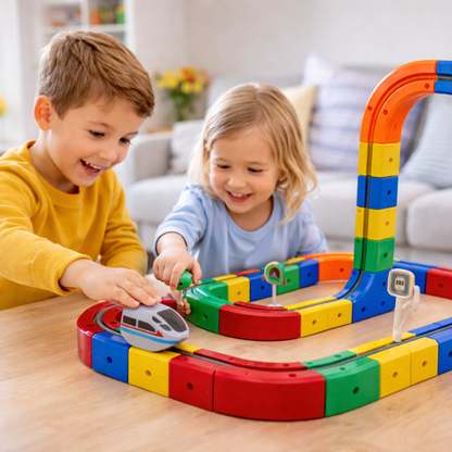 Logiplay STEM Fejlesztő Vonatpálya